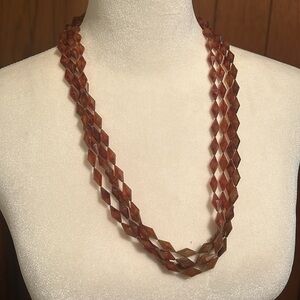Vintage Beaded Layer Necklace | 4 Strands